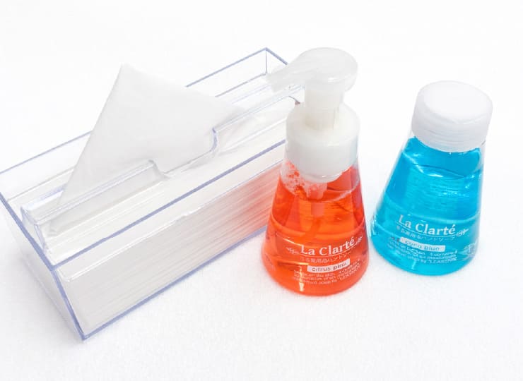 衛生用品も幅広く対応