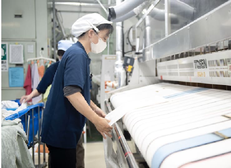 経験豊富なスタッフによる丁寧な仕事