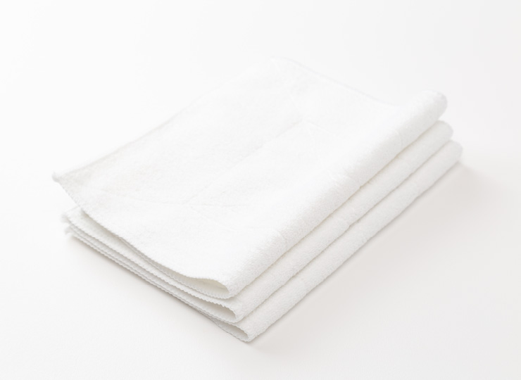 洗浄・再利用で常に清潔